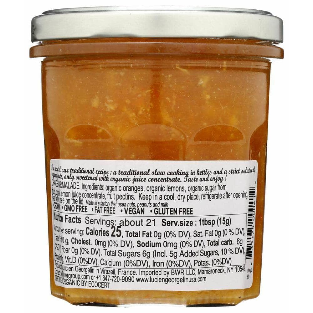 Lucien Georgelin Lucien Georgelin Spread Fruit Orange Organic, 320 gm