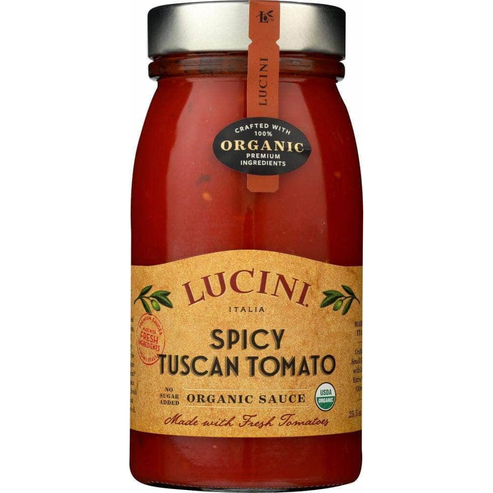Lucini Italia Lucini Italia Tomato Sauce Spicy Tuscan, 25.5 oz