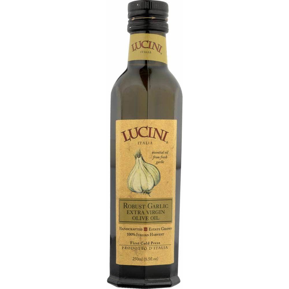 Lucini Italia Lucini Olive Oil Extra Virgin Robust Garlic, 8.5 oz