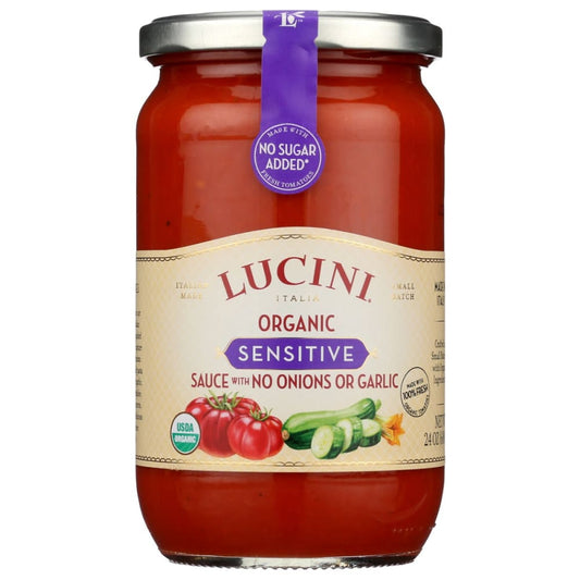 LUCINI: Sauce Tomato Sensitive 24 oz (Pack of 3) - Grocery > Pantry > Pasta and Sauces - LUCINI