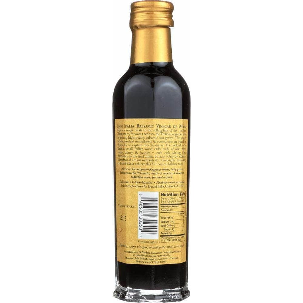 Lucini Italia Lucini Vinegar Balsamic Riserva Aged 10 Years, 8.5 oz