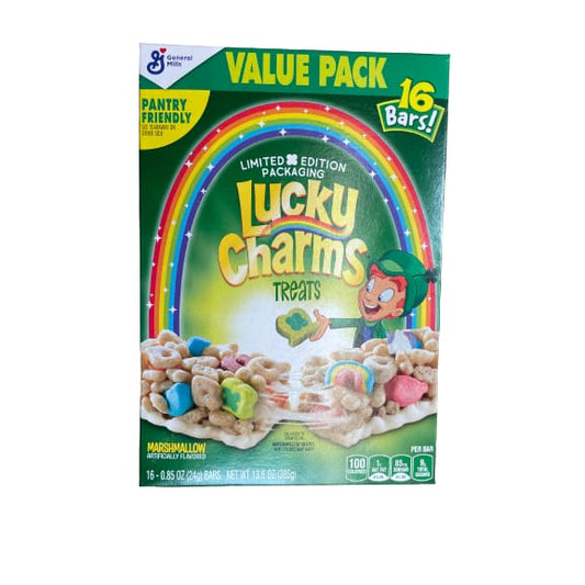 Lucky Charms Lucky Charms Breakfast Cereal Treat Bars, Snack Bars, Value Pack, 16 ct