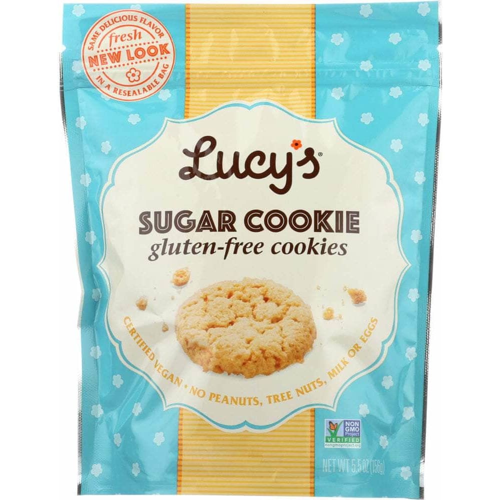 Lucys Lucy's Gluten Free Sugar Cookies, 5.5 Oz