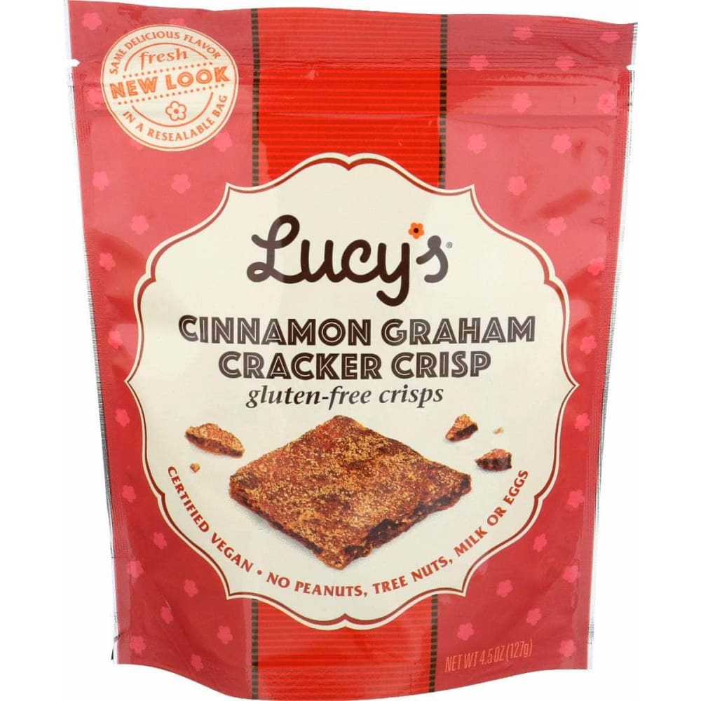 LUCYS LUCYS Graham Cracker Cinnamon Crisp, 4.5 oz