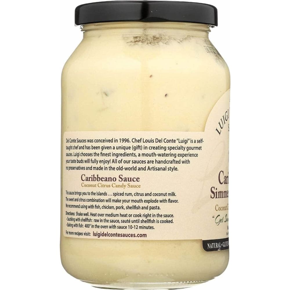 LUIGI DEL CONTE SAUCES Luigi Del Conte Sauces Sauce Caribbeano Smmering, 15 Oz