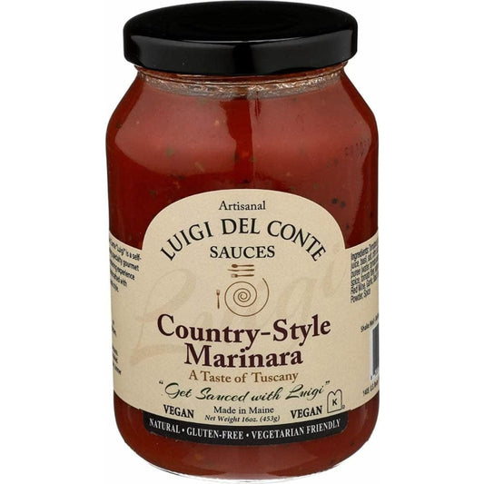 LUIGI DEL CONTE SAUCES Luigi Del Conte Sauces Sauce Marinara Cntry Styl, 16 Oz