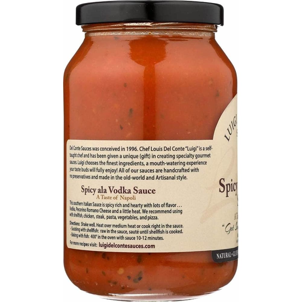 LUIGI DEL CONTE SAUCES Luigi Del Conte Sauces Sauce Spicy Ala Vodka, 16 Oz