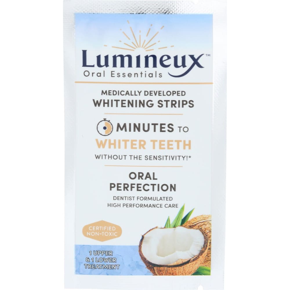 LUMINEUX: Single Use Teeth Whitening Strips 3.2 oz - Beauty & Body Care > Oral Care > Oral Care Tools - LUMINEUX