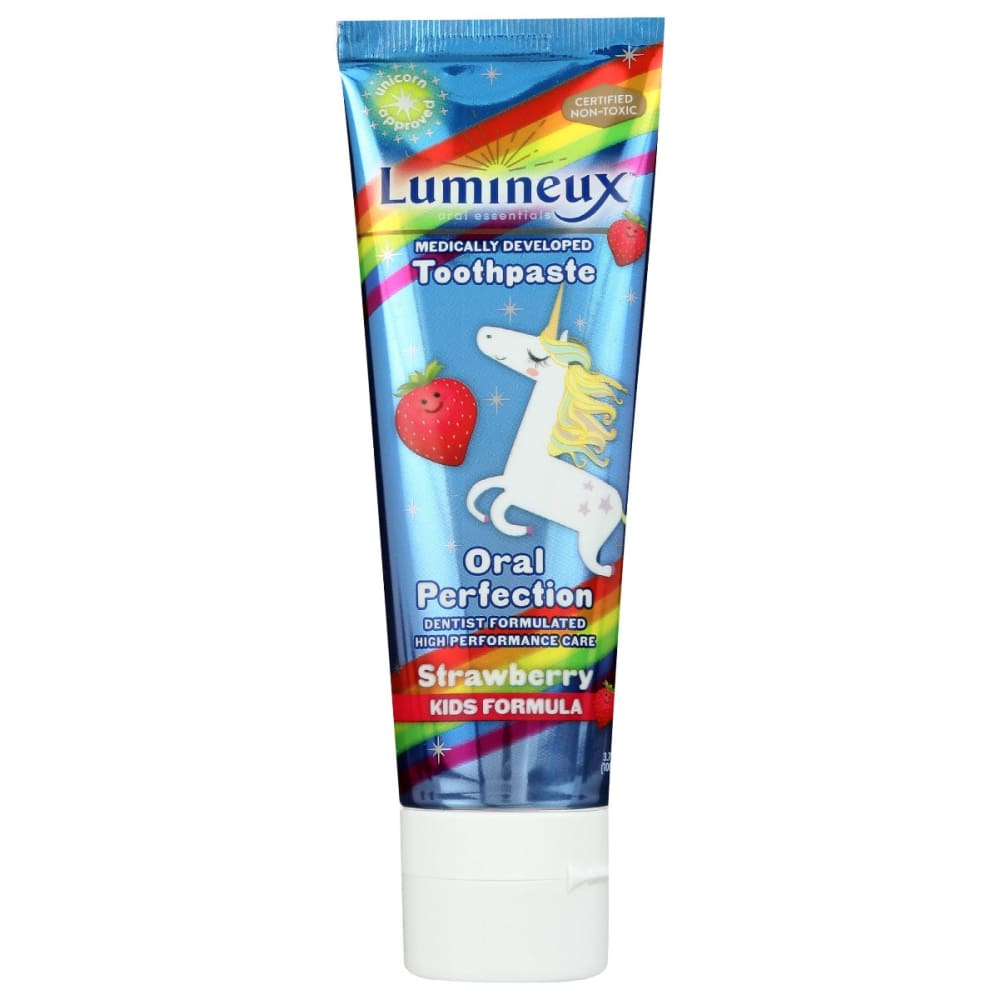 LUMINEUX: Toothpaste Kids Strawberry 3.75 oz - Beauty & Body Care > Oral Care > Toothpastes & Toothpowders - LUMINEUX