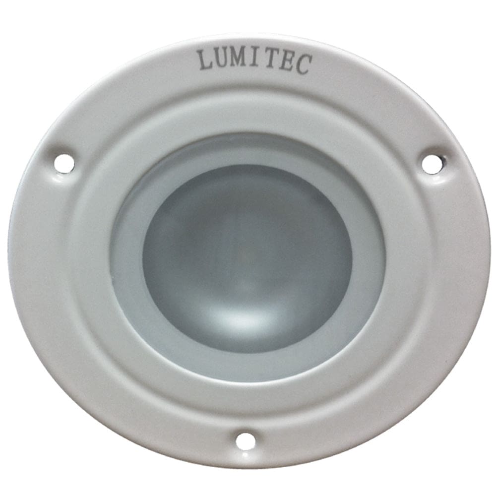 Lumitec Shadow - Flush Mount Down Light - White Finish - 3-Color Red/ Blue Non-Dimming w/ White Dimming - Lighting | Dome/Down Lights -