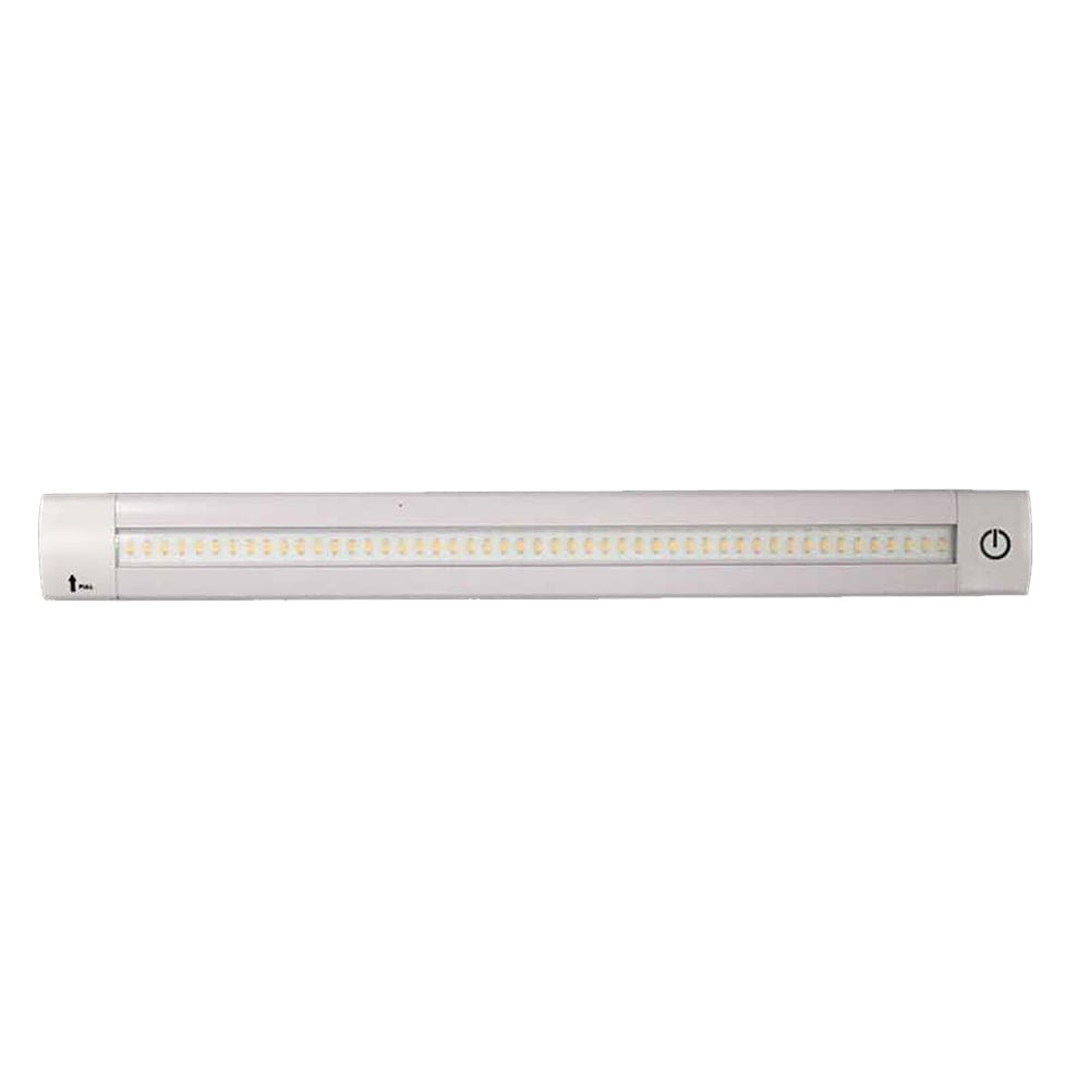 Lunasea Adjustable Linear LED Light w/ Built-In Dimmer - 12 Length 12VDC Warm White w/ Switch - Lighting | Interior / Courtesy Light -
