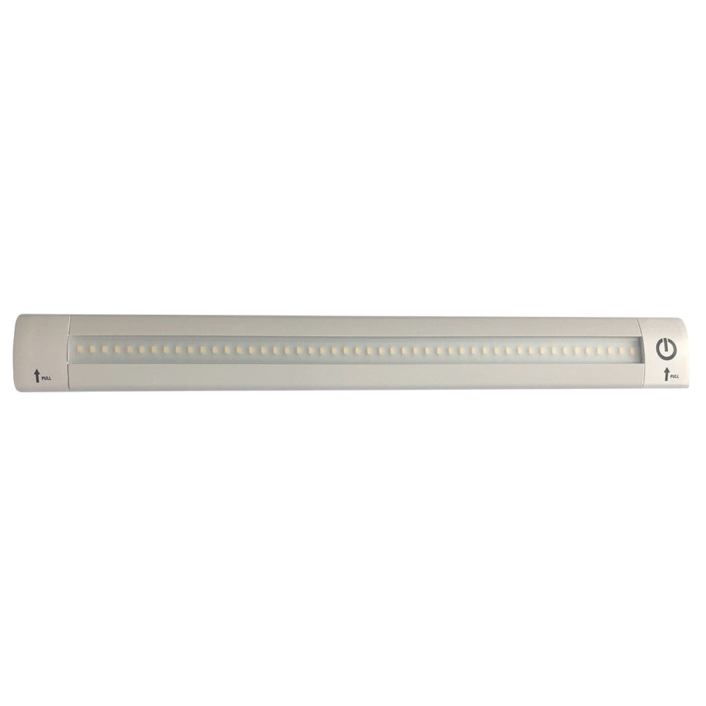 Lunasea LED Light Bar - Built-In Dimmer Adjustable Linear Angle 12 Length 24VDC - Warm White - Lighting | Interior / Courtesy Light -