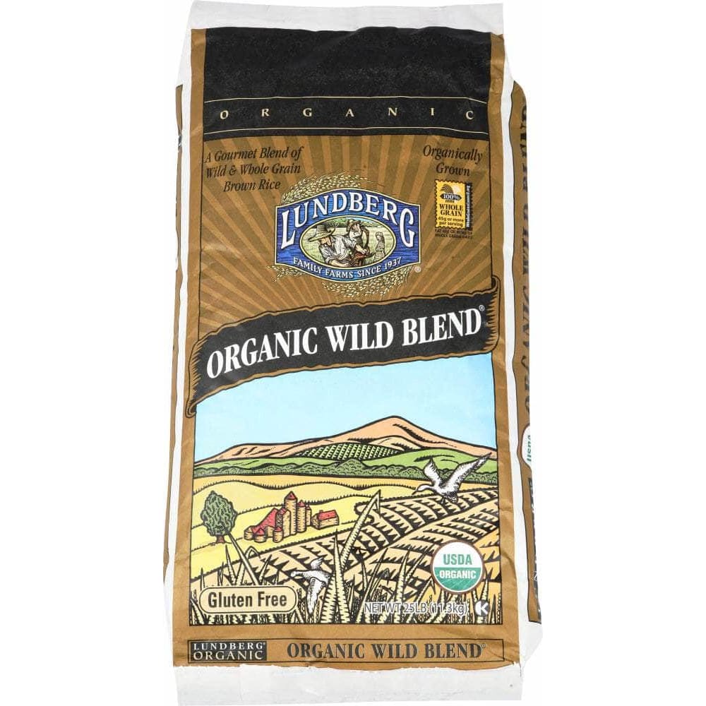 Lundberg Family Farms Lunberg Organic Wild Blend Rice, 25 lb