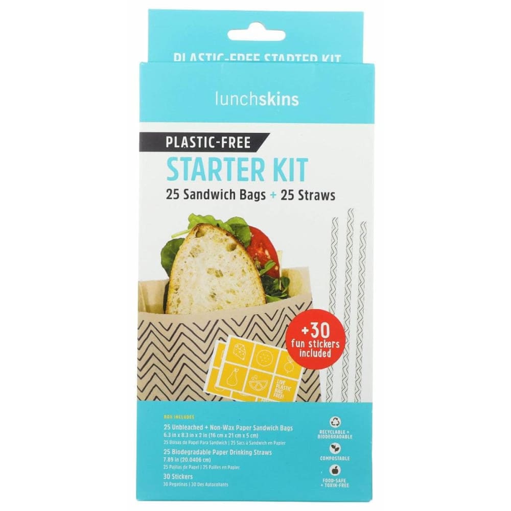 LUNCHSKINS Lunchskins Starter Kit Plastic Free, 1 Bx