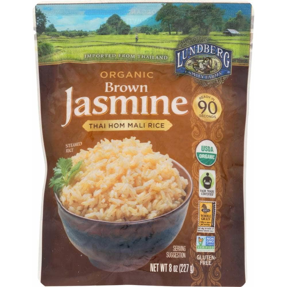 Lundberg Family Farms Lundberg Brown Jasmine Thai Hom Mali Rice, 8 oz