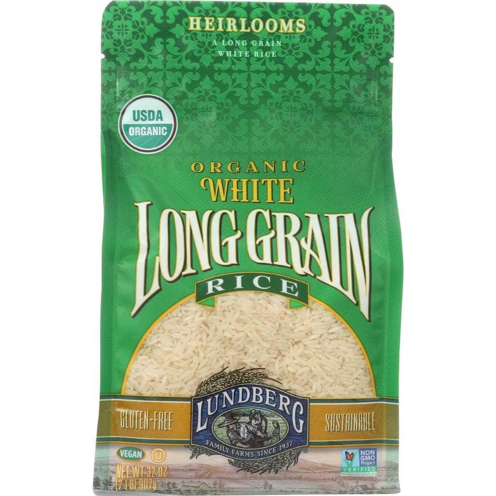 LUNDBERG FAMILY FARMS Lundberg Family Farms Organic White Long Grain Rice, 32 Oz