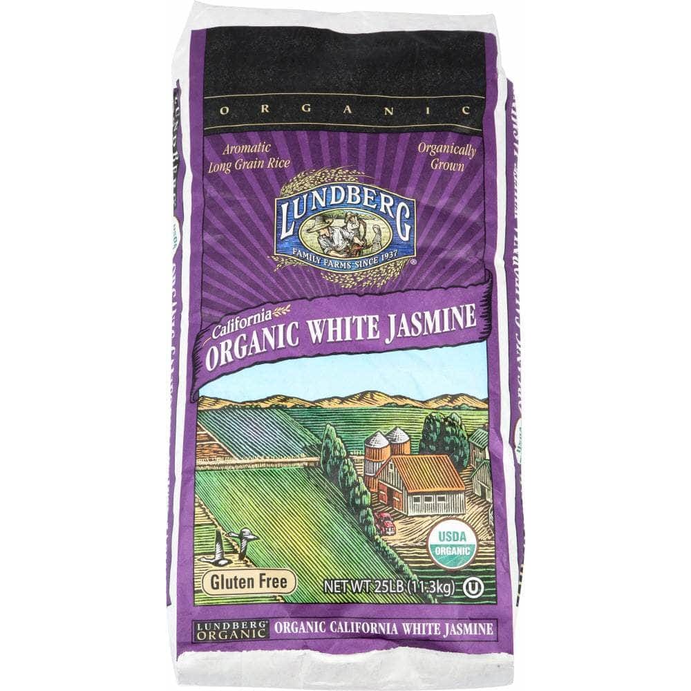 Lundberg Family Farms Lundberg Organic California White Jasmine Rice, 25 lb