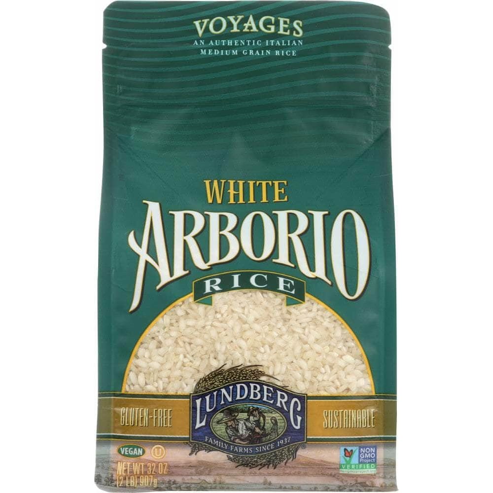 Lundberg Family Farms Lundberg White Arborio Rice Gluten Free, 2 lb