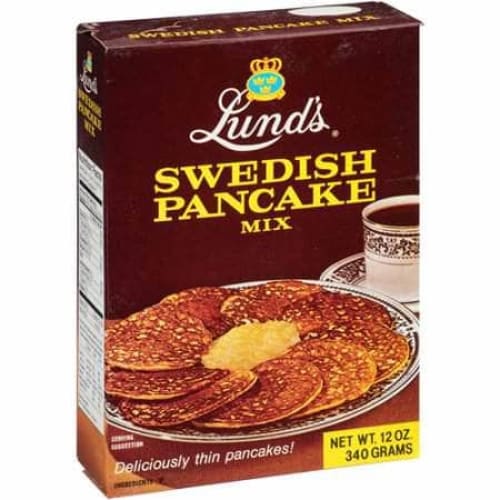 Lunds Lunds Mix Pancake Swedish, 12 oz
