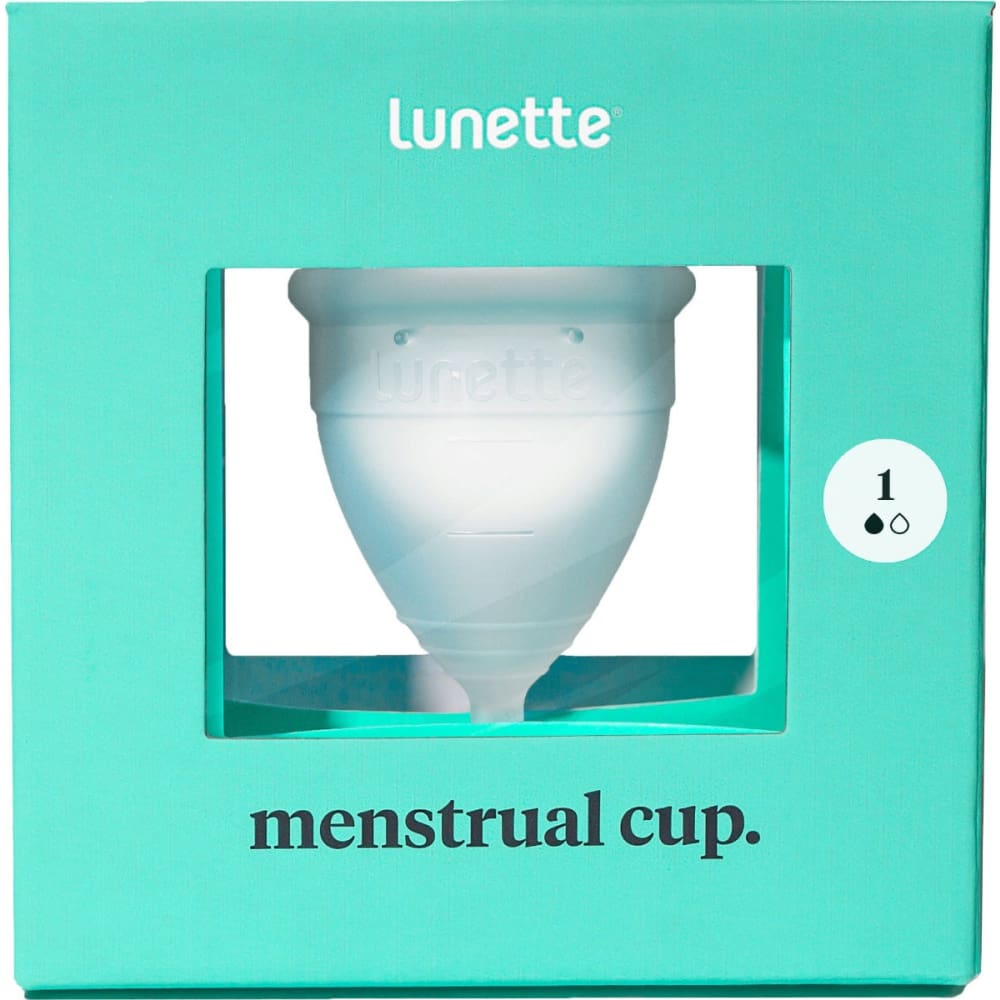LUNETTE: Menstrual Cup Clear Sz1 1 ea - Health > Sexual Wellness - LUNETTE