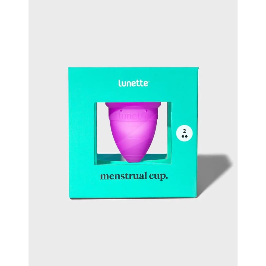 LUNETTE: Menstrual Cup Violet Size 2 1 ea - Bath & Body > Feminine Care - LUNETTE