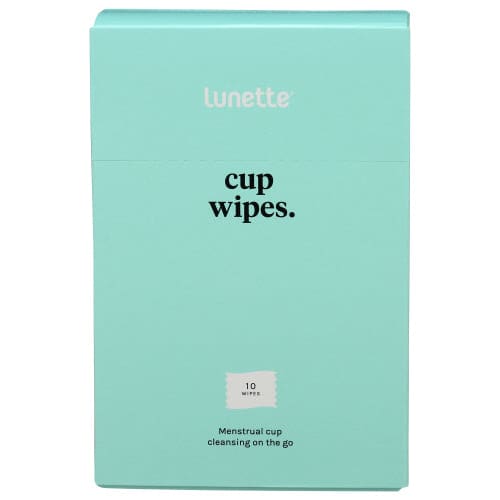 LUNETTE: Menstrual Cup Wipe 10 pc - Health > Sexual Wellness - LUNETTE