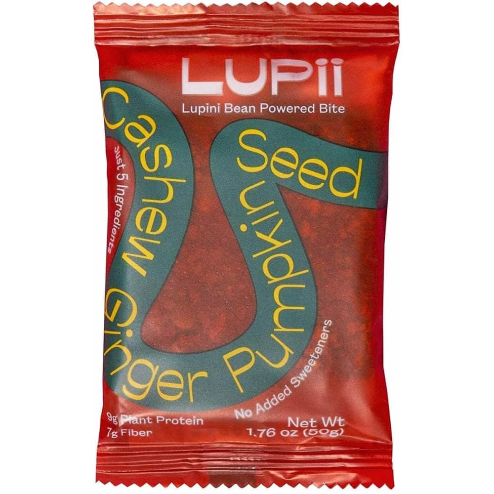 LUPII LUPII Bar Cshw Gngr Pmpkn Seed, 1.76 oz