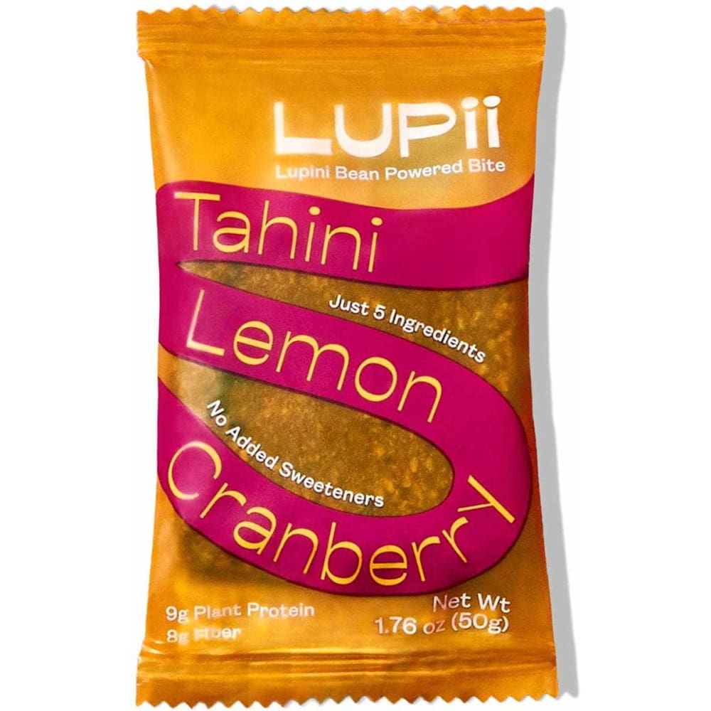 LUPII LUPII Bar Tahini Lemon Cranbrry, 1.76 oz