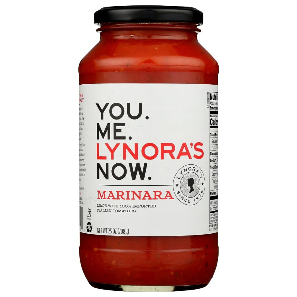 LYNORAS: Sauce Pasta Marinara 25 oz (Pack of 3) - LYNORAS