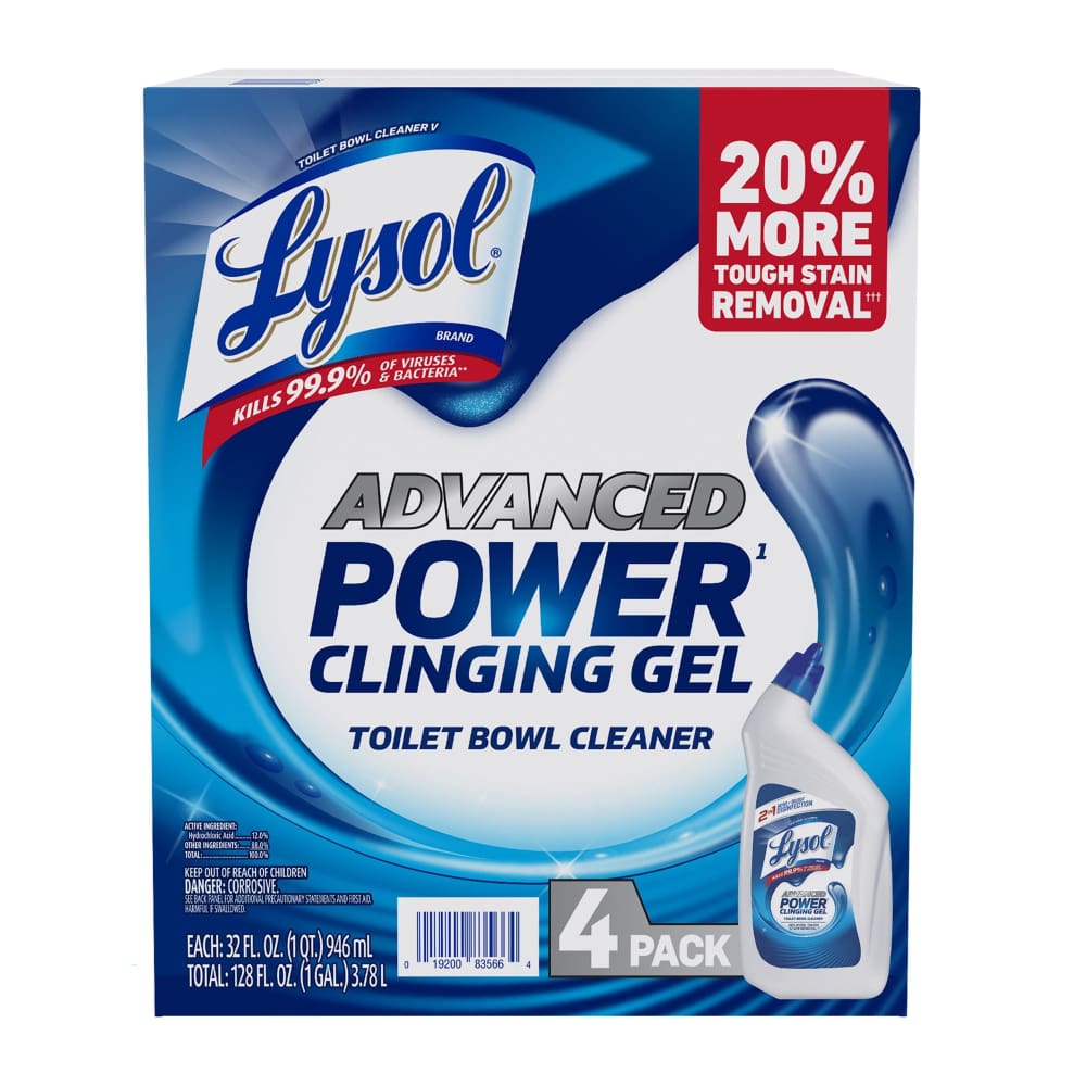 Lysol Advanced Toilet Bowl Cleaner 4 pk./32 oz. - Lysol