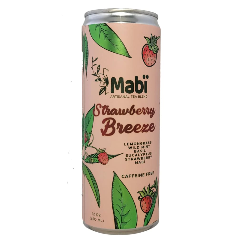 MABI ARTISANAL TEA: Strawberry Breeze Tea 12 fo (Pack of 5) - Beverages > Coffee Tea & Hot Cocoa - MABI ARTISANAL TEA