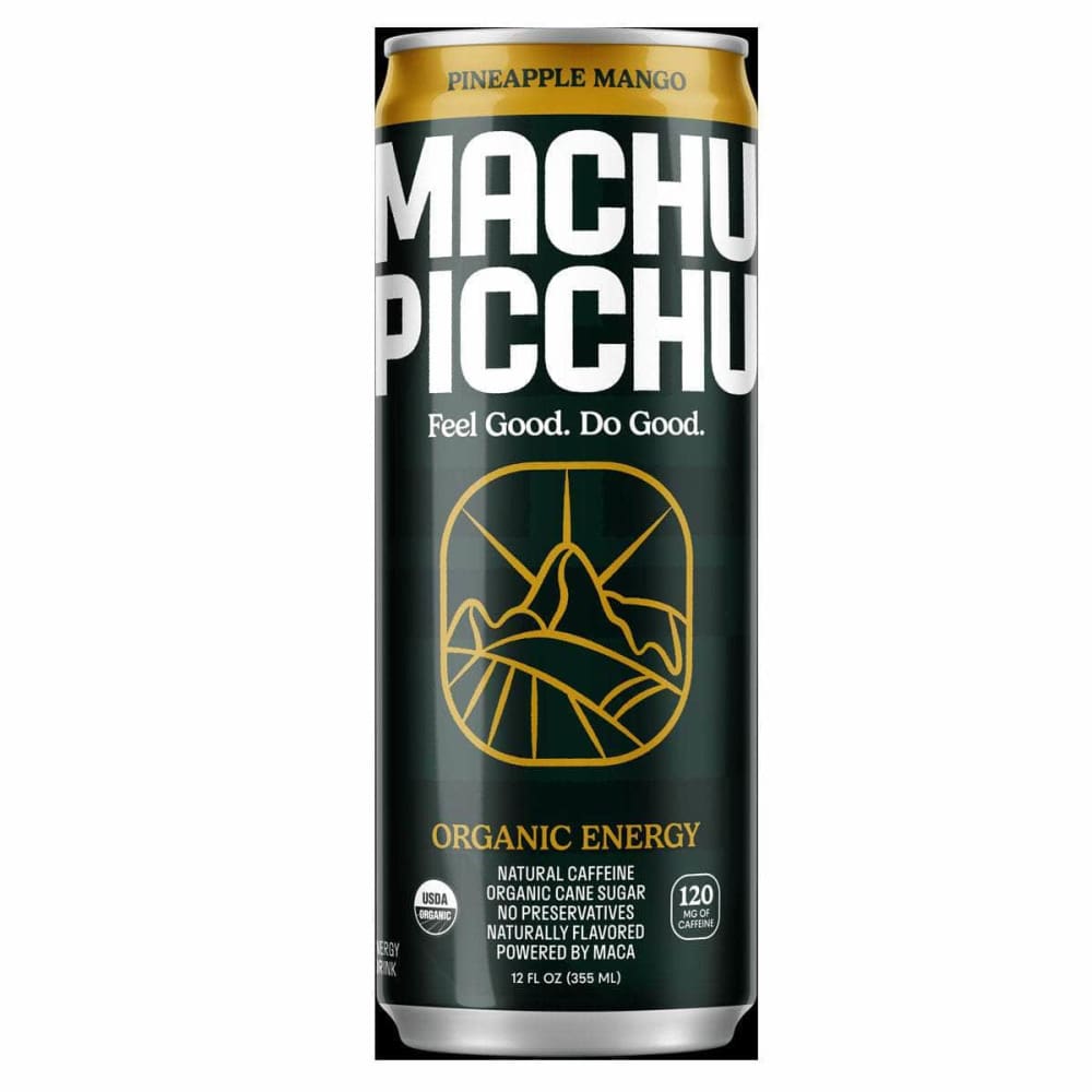 Machu Picchu Grocery > Beverages > Energy Drinks MACHU PICCHU: Pineapple Mango Organic Energy Drink, 12 fo