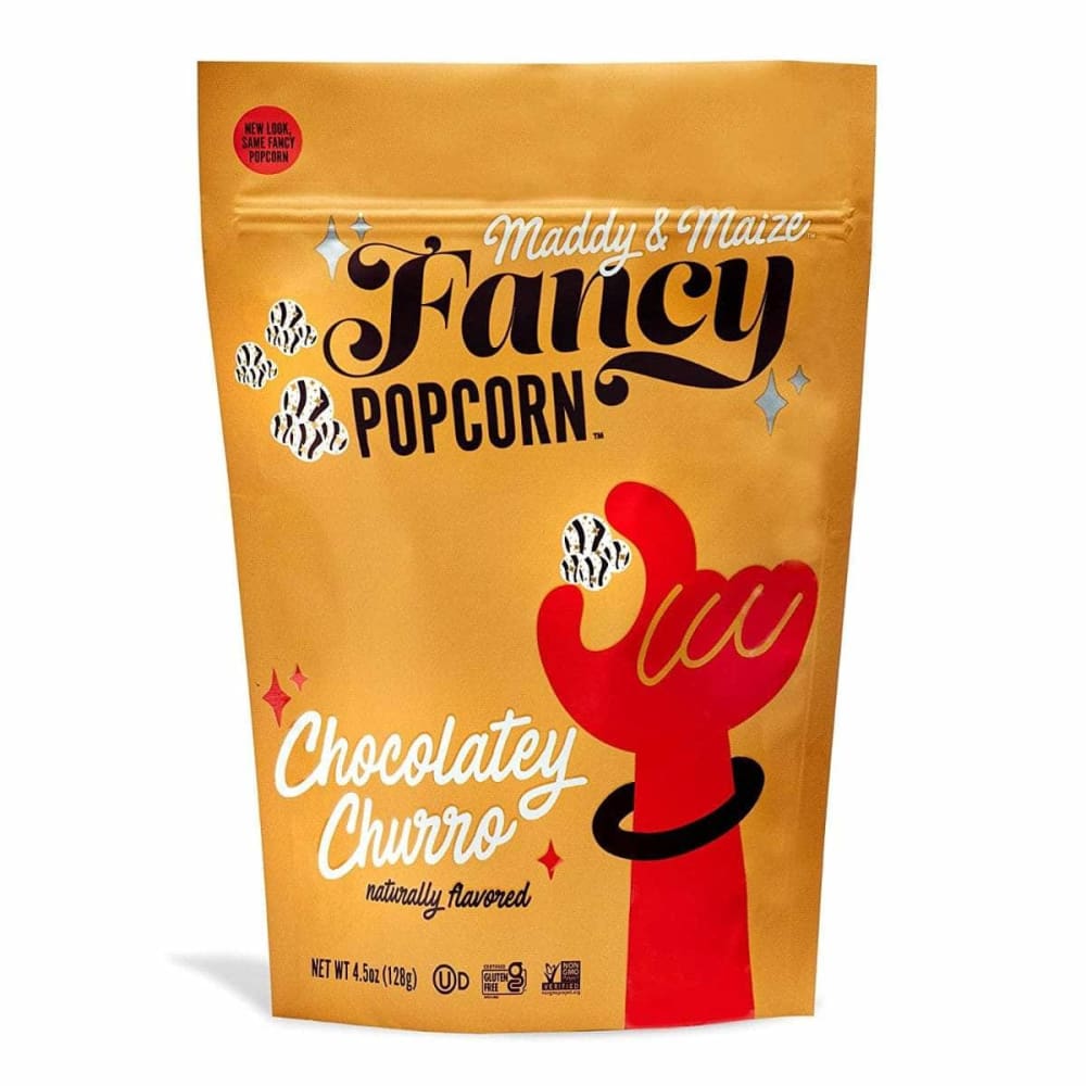 MADDY & MAIZE Grocery > Snacks > Popcorn MADDY & MAIZE: Chocolatey Churro Popcorn, 4.5 oz