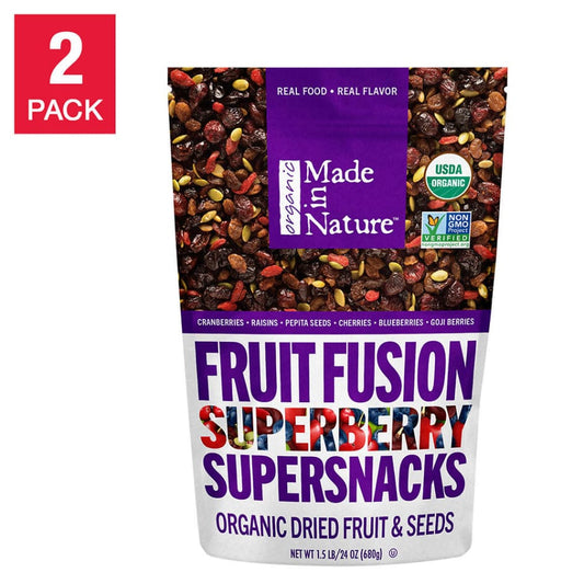 Made in Nature Organic Berry Fusion 24 oz 2-pack - Organic - Made In Nature