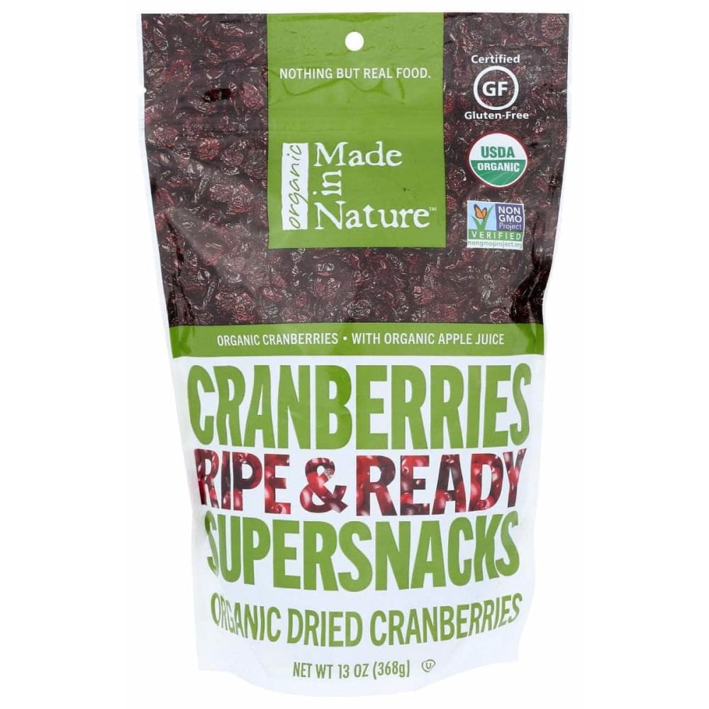 MADE IN NATURE Made In Nature Organic Dried Cranberries, 13 Oz