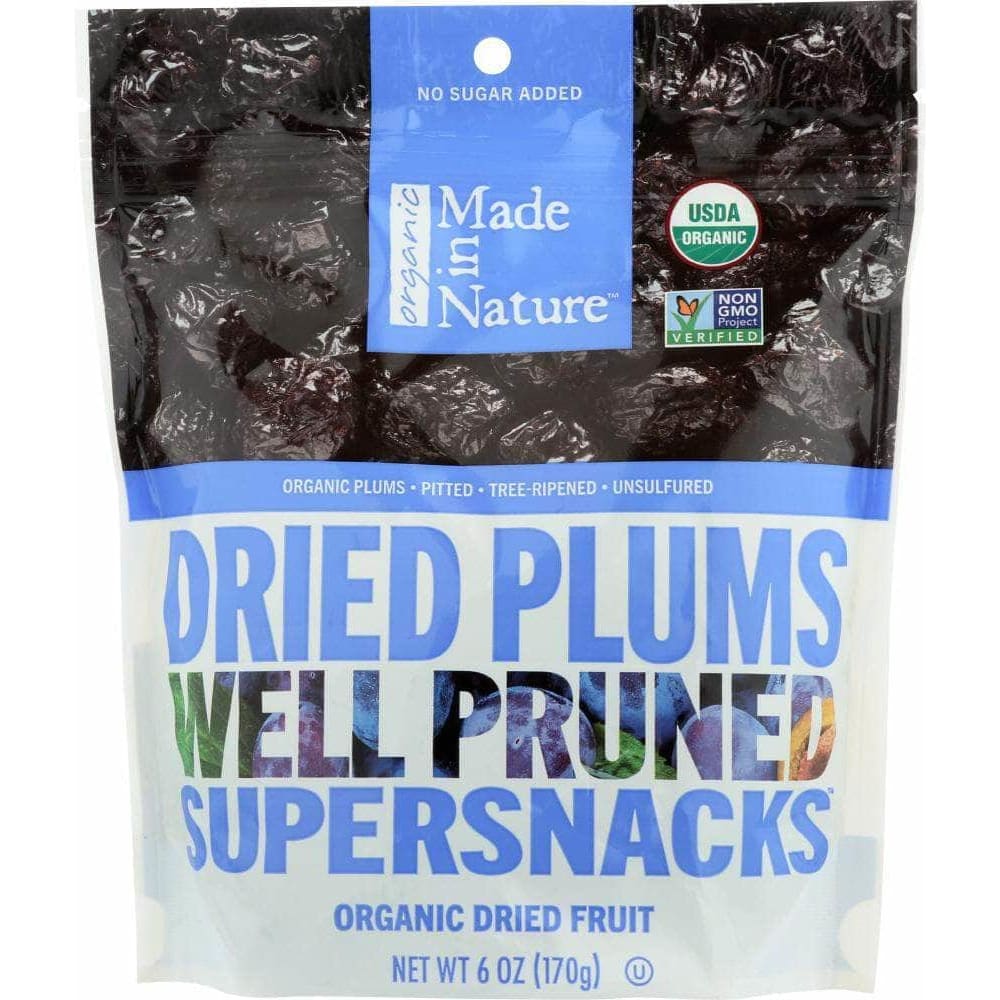 Made In Nature Made In Nature Organic Tree Ripened Plums, 6 oz