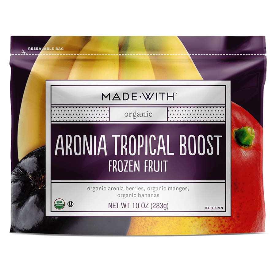Made With Made With Aronia Tropical Boost fruits, 10 oz