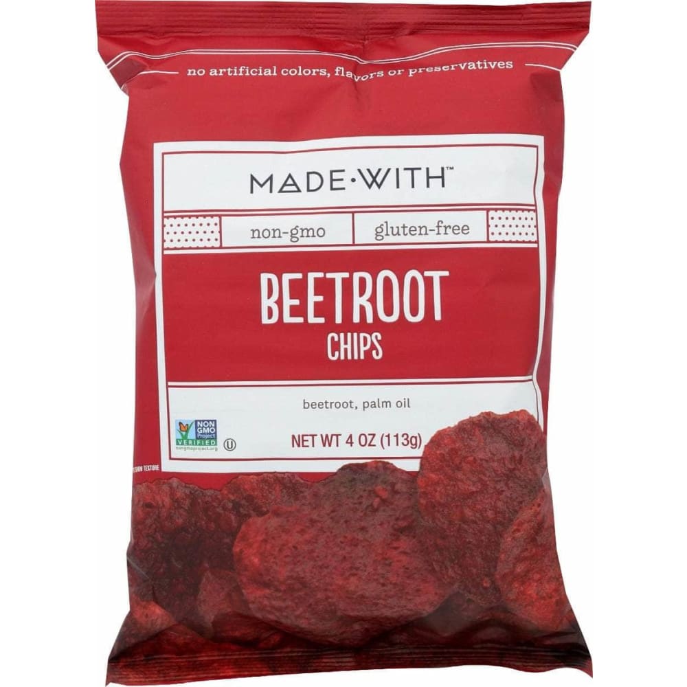 MADE WITH MADE WITH Beetroot Chip, 4 oz