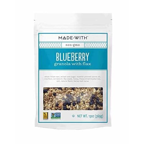 MADE WITH MADE WITH Blueberry Granola With Flax, 13 oz