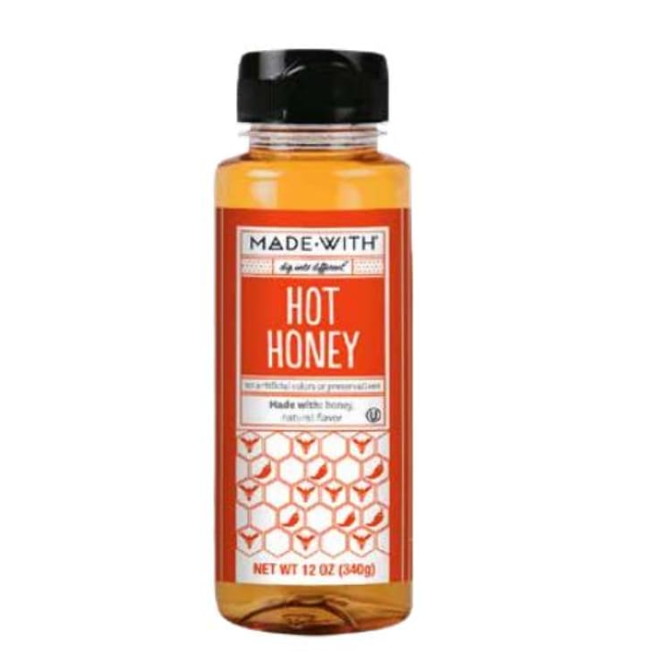 MADE WITH: Honey Hot 12 oz (Pack of 4) - Grocery > Cooking & Baking > Honey - MADE