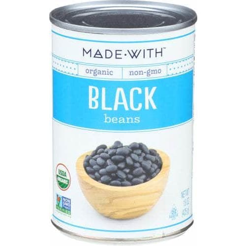 MADE WITH MADE WITH Organic Black Beans, 15 oz