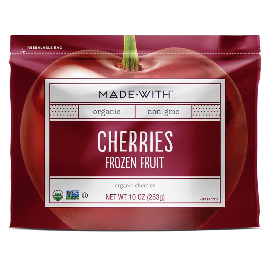 Made With Made With Organic Cherries Frozen Fruit, 10 oz
