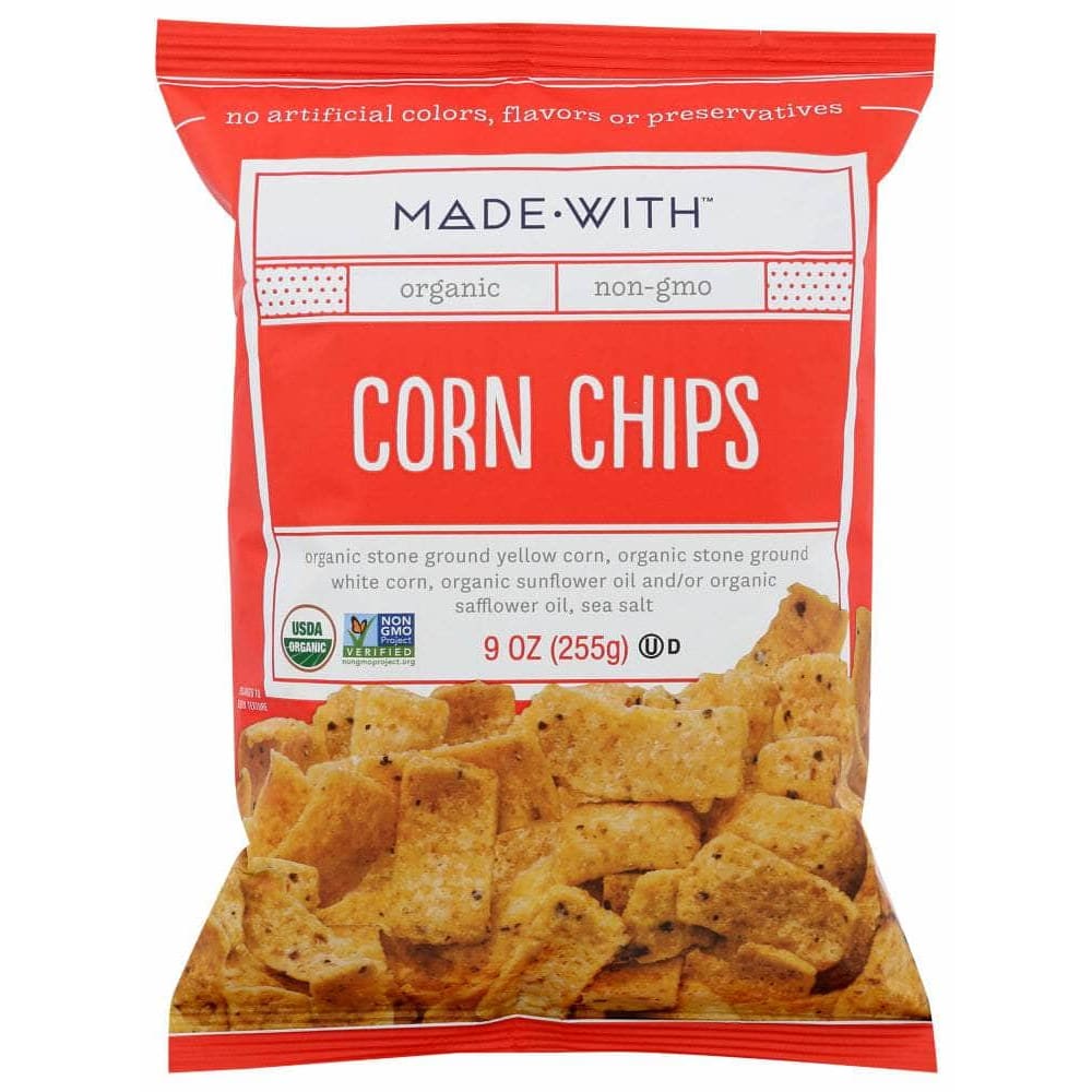 Made With Made With Organic Corn Chips, 9 oz