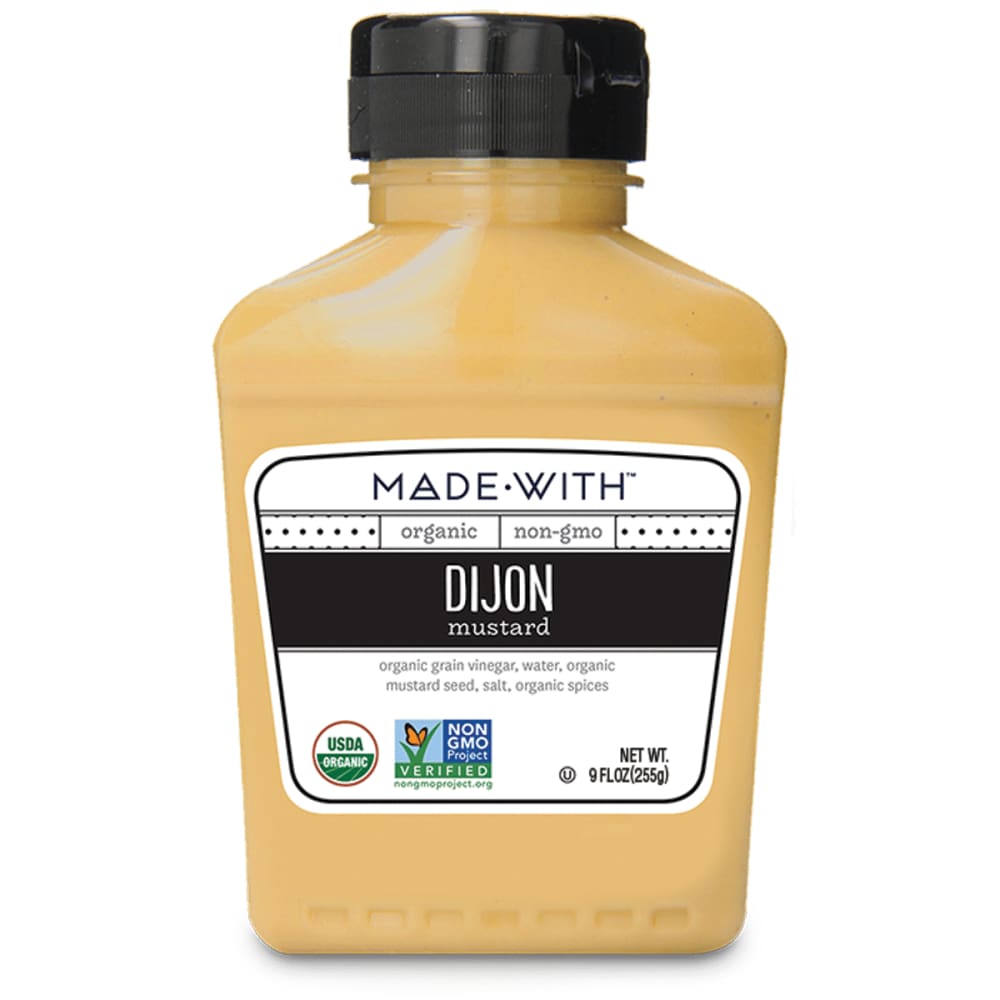 MADE WITH MADE WITH Organic Dijon Mustard, 9 oz