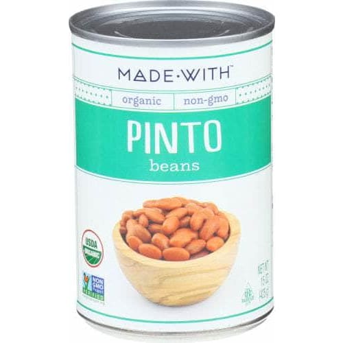 MADE WITH MADE WITH Organic Pinto Beans, 15 oz