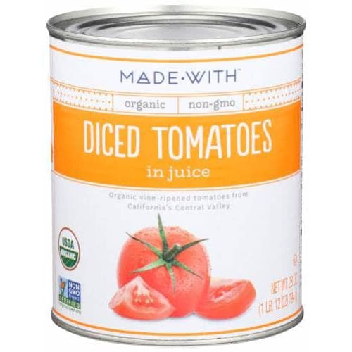 MADE WITH MADE WITH Tomatoes Diced Org, 28 oz