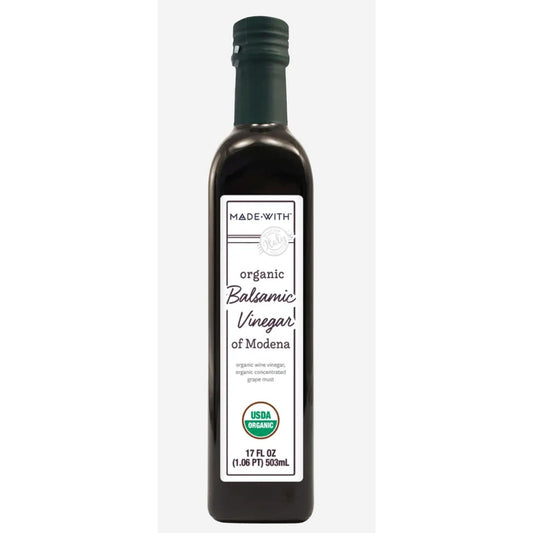 MADE WITH: Vinegar Balsamic Org 17 OZ (Pack of 5) - Grocery > Cooking & Baking > Vinegars - MADE