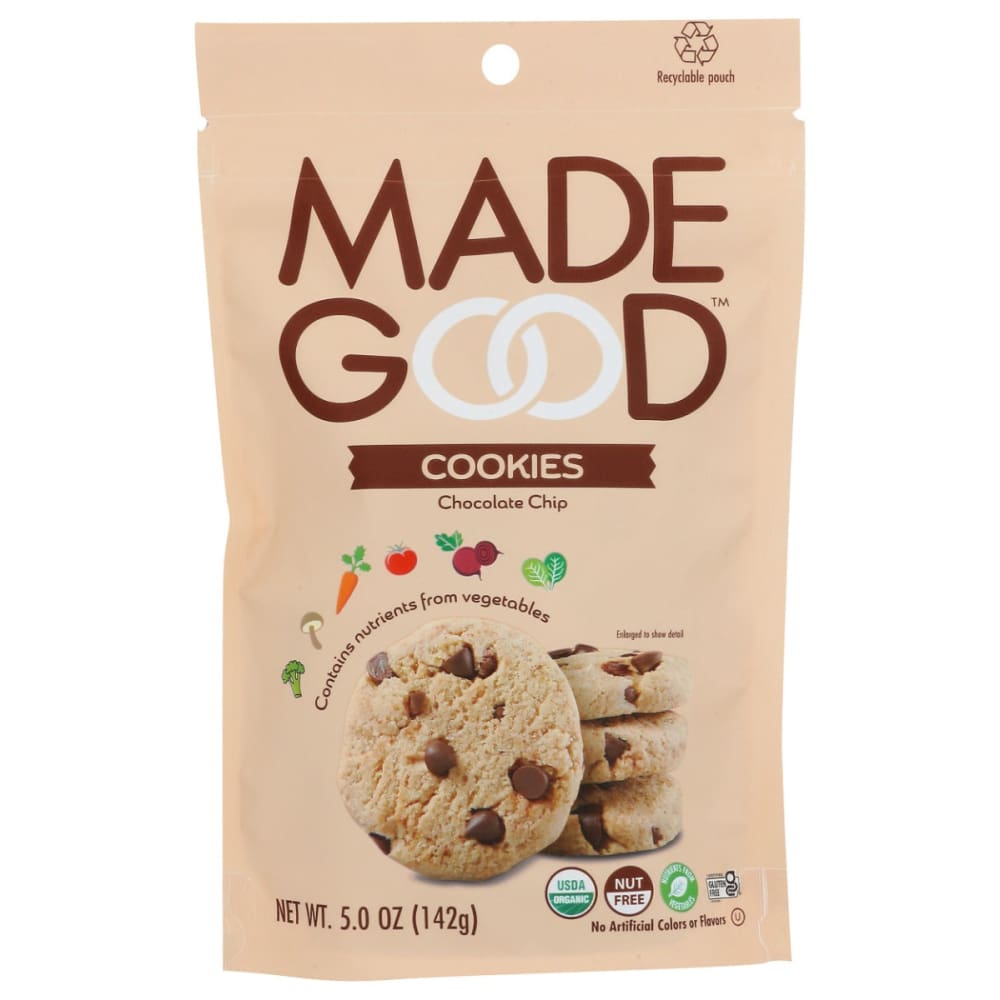 MADEGOOD: Chocolate Chip Cookies 5 oz (Pack of 5) - MADEGOOD