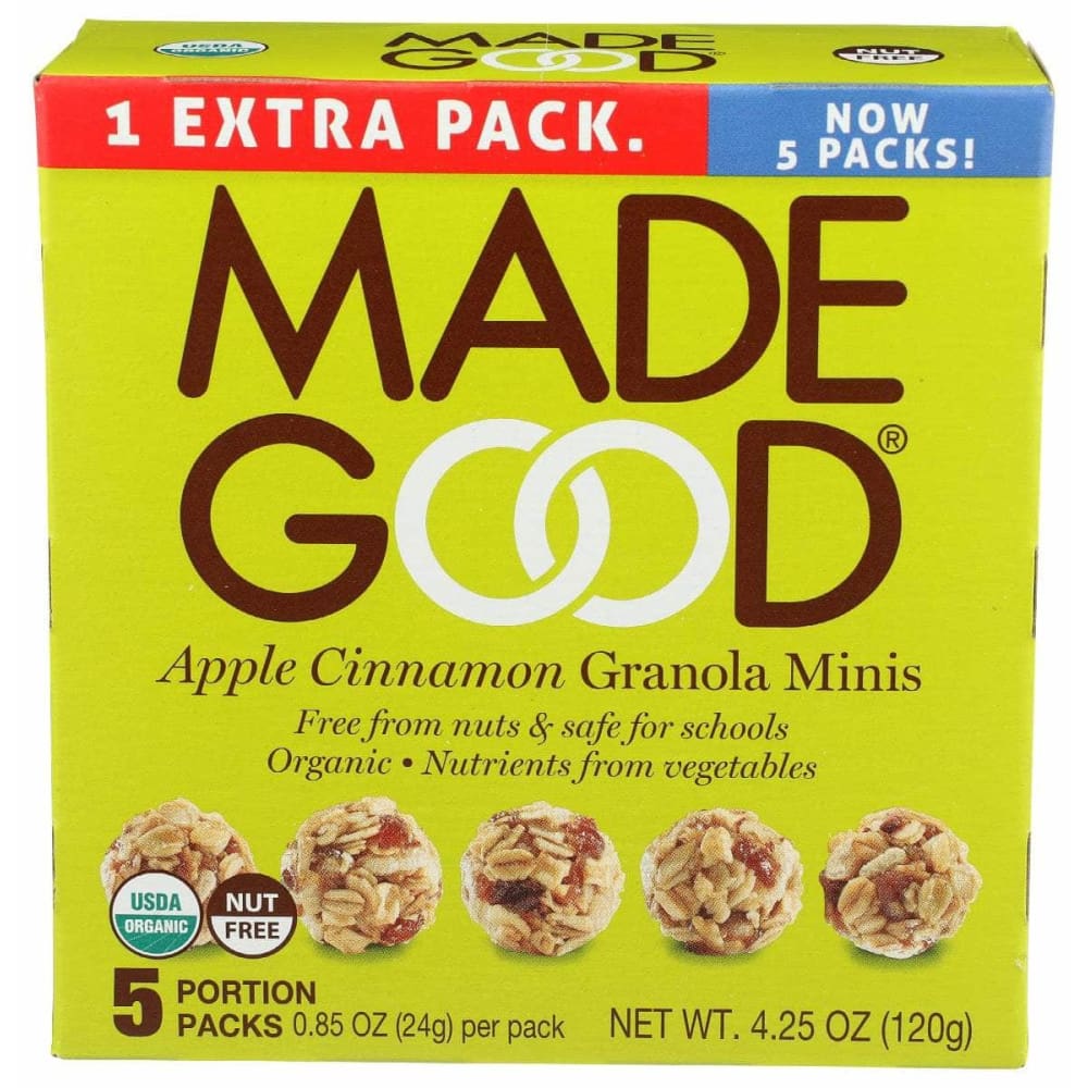 MADEGOOD MADEGOOD Org Granola Mini Apl Cin, 4.25 oz