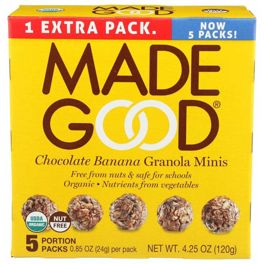 MADEGOOD MADEGOOD Org Granola Mini Choc Bn, 4.25 oz